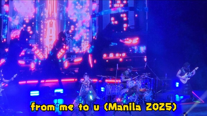 BABYMETAL - from me to u (Manila 2025)