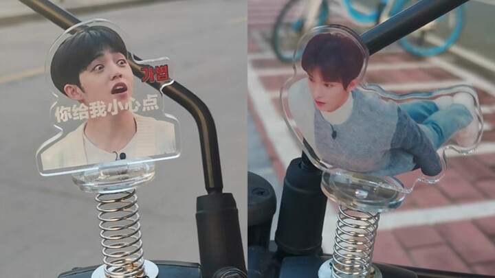 ชเว ซึงชอล และ อี ซอกมิน จาก SEVENTEEN คอยดูแลและให้ความปลอดภัยแก่ตัวเอง