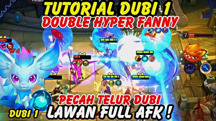 NGABUBURIT TUTORIAL DUBI SKILL 1 DI UPDATE TERBARU MAGIC CHESS - HYPER FANNY JURAGAN TELUR