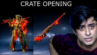 Rs 22000 BRAMBLE OVERLOARD Crate Opening | AWM and Mythic Dress BGMI