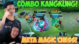 MAIN PAKAI META MAGIC CHESS COMBO KANGKUNG BARENG RRQ SKYLAR KUAT BANGET !