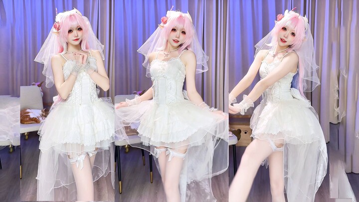 I’m coming to see you in my wedding dress~o(*////▽////*)q~