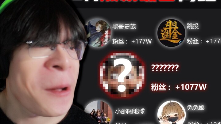 【Reaction】2025年2月涨粉最多的网红，偷学涨粉秘诀