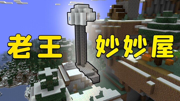 Minecraft: Sebuah seed speedrun, muncul rumah ajaib Lao Wang, apakah ini pantas?