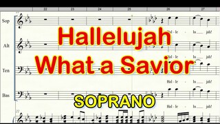 Hallelujah What A Savior | Soprano