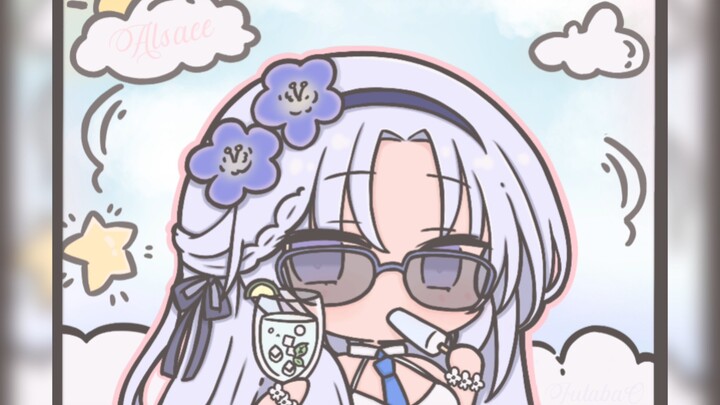 Hình đại diện nhỏ của giáo viên Futaba Tachibana trong Azur Lane