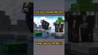 Câu Chuyện Bất Ổn Nhất Minecraft 🤣 #shorts