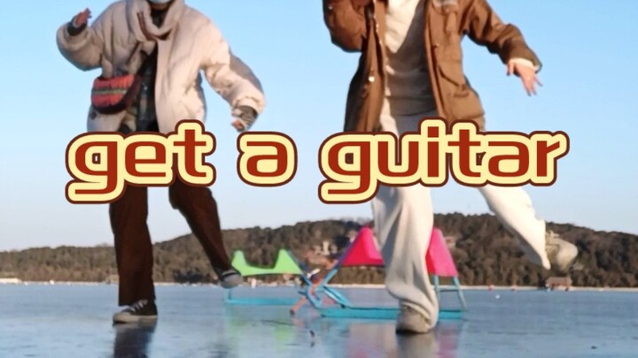 What kind of nice person would dance get a guitar on the ice?