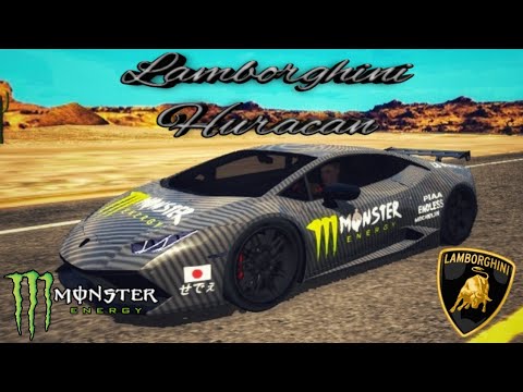 Car Parking Multiplayer | Lamborghini Huracan | Monster Energy Drink -  Bilibili