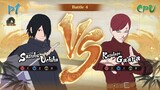 SASUKE UCHIHA VS KAZEKAGE GAARA- Naruto x Boruto: Ultimate Ninja Storm Connections