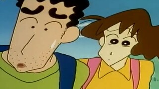 [Crayon Shin-chan] Shin-chan's family went hiking together, ate mochi balls in a restaurant, and wer