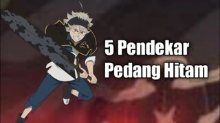 Pendekar Pedang Hitam Di PerAnimean!