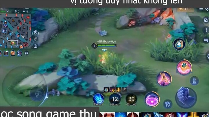 vị tướng duy nhất không lên p4 #cuocsonggamethu