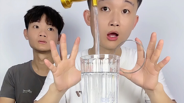 Unveiling the floating faucet magic trick—this move is seriously cool!