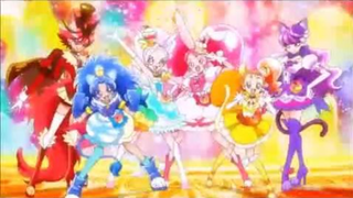 ガオレンジャーvsキラキラプリキュアアラモードvsスーパー戦隊 変身シーン