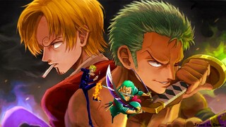 Roronoa Zoro Vs Sanji Vinsmoke full fight| Who is stronger? | One piece | Jemz In Game