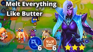 MAGE QUARTERMASTER VALENTINA + GLOWING WAND NEW META | MLBB MAGIC CHESS BEST SYNERGY COMBO TERKUAT