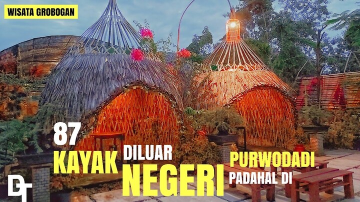 VIRAL - Wisata KAMPUNG SEMAR Ngaringan - WISATA KULINER yang Keren| Wisata Purwodadi Terbaru