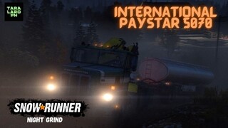 SNOWRUNNER PC GAMEPLAY 2021 - Night Grind / International Paystar 5070