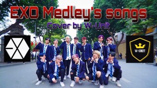 [KPOP IN PUBLIC] EXO | MAMA - MONSTER-THE EVE - KOKOPOP - GROWL Dance Cover by W-UNIT from VIETNAM