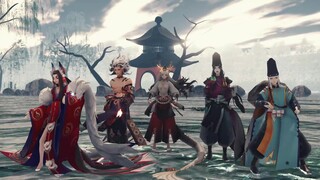 [ Onmyoji MMD ] Anda mengadakan Perjamuan Raja Hantu hanya untuk ini????