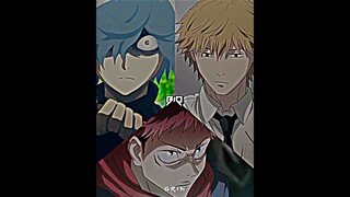 Mappas dark trio || itadori vs gabimaru vs denji [jujutsu kaiser vs chainsaw man vs hells paradise]