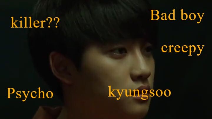 Kyungsoo as a Psycho