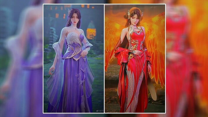 menurut kalian penampilan baru yun xi dan ling'er mana yang lebih cantik