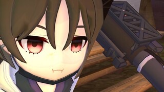 【碧蓝档案】美咲 vs 静电（作者：bin1）