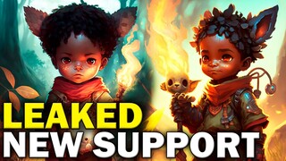 LEAKED New Support Champion Info & Skin - League of Legends