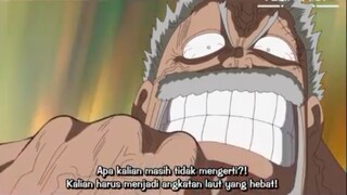 Garp bantai Luffy ace sabo sampe habis