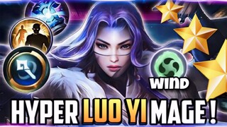 HYPER LUO YI MAGE UNLIMITED ULTI ! META COMBO MAGE MAGIC CHESS TERBARU