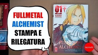 Analisi e struttura di un' opera - stampa e rilegatura Fullmetal Alchemist #PiùFumettiAlPopolo