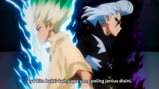 Dr. Stone : Season 4 Part 2 Episode 1 - Pertarungan akhir Dr. Xeno dan Senku ( Sub indo )