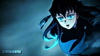 THIS IS 4K ANIME (Muichiro Tokito Mist Breathing) - Middle Of The Night