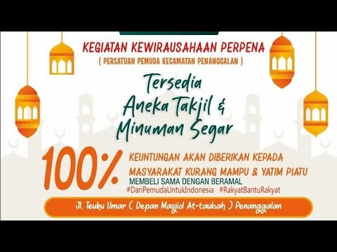 Wak botot nemu bazar yang bisa sambil beramal