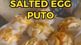 Yummy pala ito SALTED EGG PUTO #cooking #recipes #pilipinofood #yummy #favorite #eat #cooking #dish