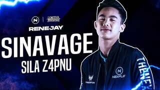 RENEJAY SINAVAGE SILA Z4PNU (Renejay Mobile Legends Full Gameplay)