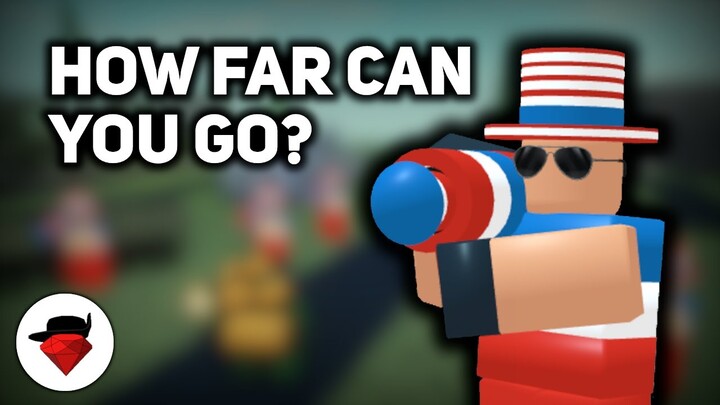 How Far Can You Go with ONLY Patrioteer? | Tower Battles [ROBLOX]