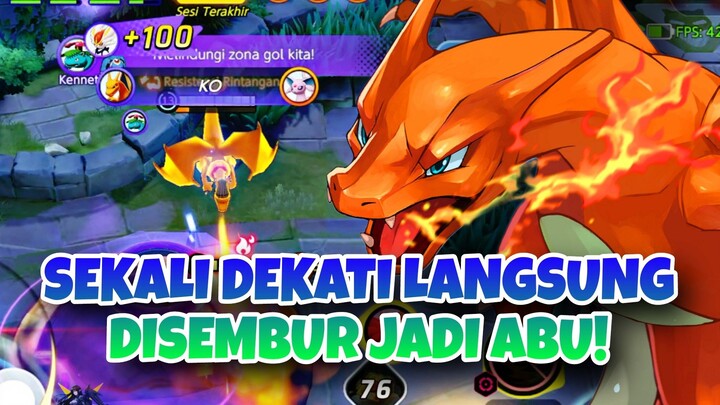SEKALI DEKATI LANGSUNG DISEMBUR JADI ABU! - Pokemon Unite