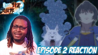 SUPER OP WITH SLIMES W/ MAGIC AND  A WOLF RIMURU!?!?!? | My Isekai Life Episode 2 Reaction