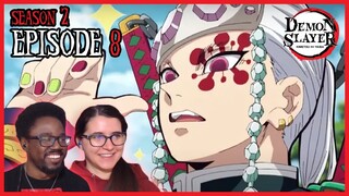 SOUND HASHIRA TENGEN UZUI! | Demon Slayer Season 2 Episode 8 Reaction