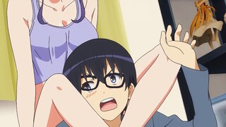 被女孩子腿夹住？？搞得我一脸懵逼！