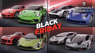 ASPHALT 9: LEGENDS - Burst of Speed 2020 - Black Friday Cars