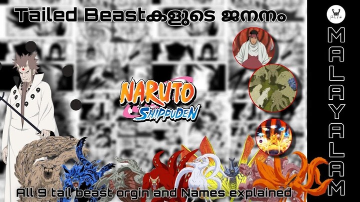 All Tailed Beast in Naruto explained in Malayalam | fallen loki | Naruto shippuden