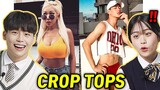 Korean Teens React To Men And Woman Wearing CROP TOPS!!