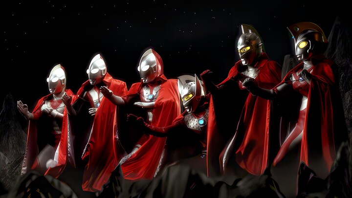 The group battle of the six Ultra Brothers is always so exciting. A collection of super exciting car