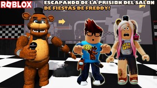 Escapando De La Prisión Del Salón De Fiestas De Freddy De FNAF! 😵😲🔪