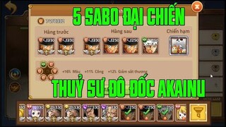 Hải Tặc Đại Chiến - SẼ THẾ NÀO KHI 5 SABO Ở CÙNG 1 TRẬN ĐẤU...LIỆU SABO CÓ TRẢ ĐƯỢC THÙ CHO ACE...