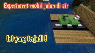 Experiment Mobil Jalan Di Atas Air